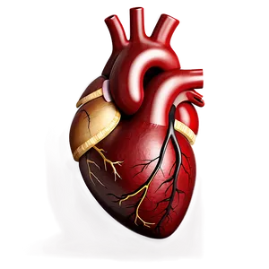 Human Heart Anatomy PNG 05242024