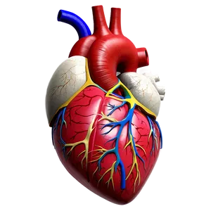 Human Heart Anatomy PNG Cil
