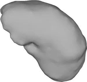 Human Liver3 D Model Rendering PNG image