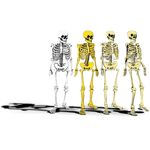 Human Skeleton Digital Art PNG Vpe PNG