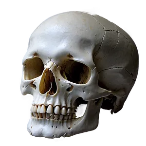 Human Skull And Bones PNG 05242024