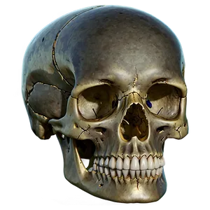 Human Skull And Bones Png 18 PNG image