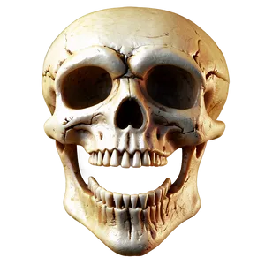 Human Skull Graphic PNG