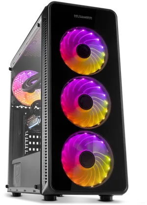 Hummer P C Casewith R G B Fans PNG