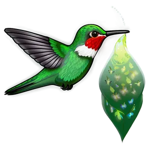 Hummingbird Clipart PNG Ojc11