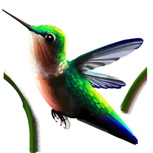 Hummingbird Digital Art Png 50 PNG image