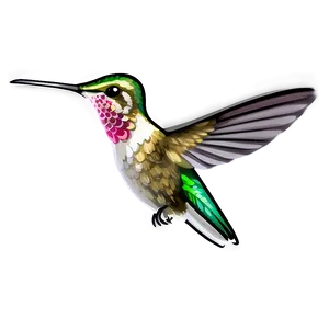 Hummingbird In Flight Png 05212024 PNG image