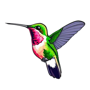 Hummingbird In Flight PNG Xnh