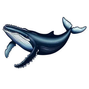 Humpback Whale And Moonlight PNG 06212024