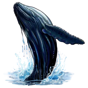 Humpback Whale Mystical Creature PNG Iio72 PNG