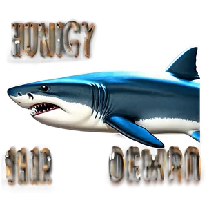 Hungry Shark Cartoon Png 11 PNG image