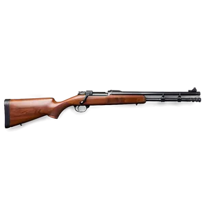 Hunting Rifle In Action Shot PNG Lyp3 PNG