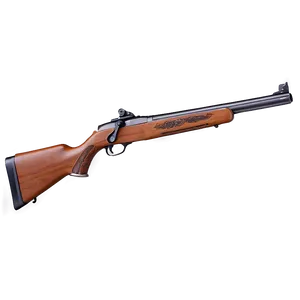 Hunting Rifle With Engraved Stock PNG Tls PNG