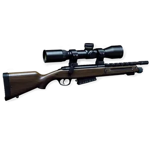 Hunting Rifle With Night Vision PNG Kav37 PNG