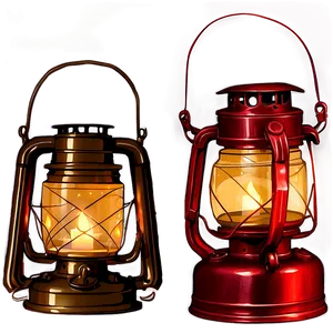 Hurricane Lantern PNG 20