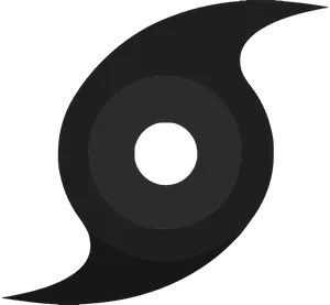 Hurricane Symbol Graphic PNG image