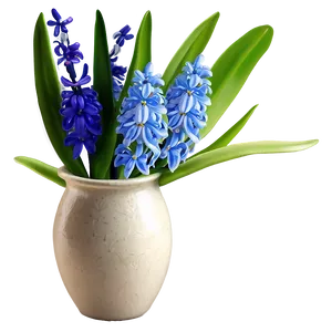 Hyacinth Flower Illustration PNG Twa67