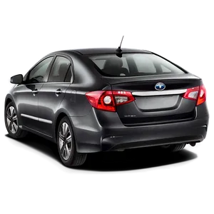 Hybrid Car Rear PNG Ttl PNG