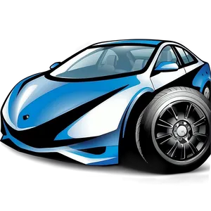 Hybrid Car Vector Illustration PNG 06202024 PNG