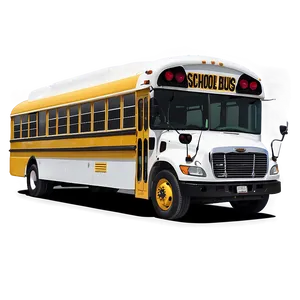 Hybrid Technology School Bus Png 21 PNG image