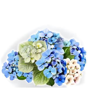 Hydrangea Bouquet Png 05242024 PNG image