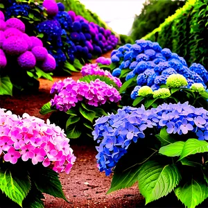 Hydrangea Path Png 05242024 PNG image