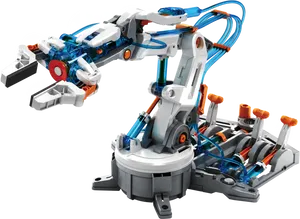 Hydraulic Robotic Arm Model PNG image