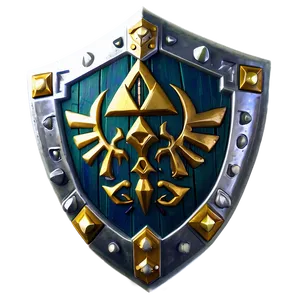 Hylian Shield Link Png Wwf PNG image