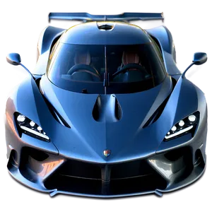 Hypercar Front View PNG 06272024