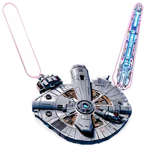 Hyperdrive Millennium Falcon PNG 31