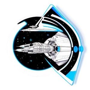 Hyperspace Capable Starship PNG 06202024 PNG