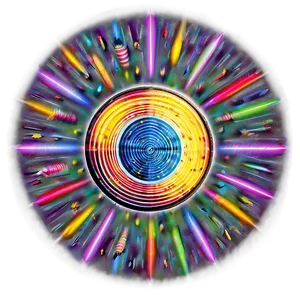 Hypnotic Bright Light PNG Cwp