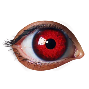 Hypnotic Red Eye Glow Png Kpr39 PNG image