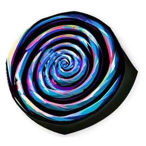 Hypnotic Spiral Icon PNG 05232024