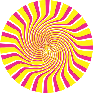 Hypnotic Spiral Vector PNG image