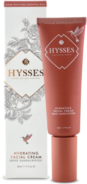 Hysses Rose Sandalwood Hydrating Facial Cream PNG