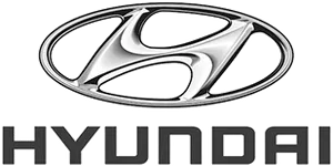Hyundai Logo Blackand White PNG image