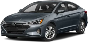 Hyundai Sedan Side View PNG image