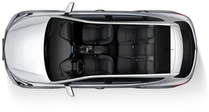 Hyundai Vehicle Top View Interior Layout PNG image