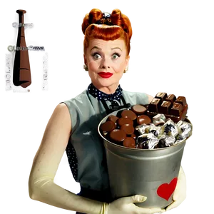 I Love Lucy Chocolate Factory Png 06242024 PNG image