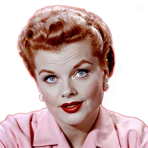 I Love Lucy Retro Tv Icon Png Bqx PNG image