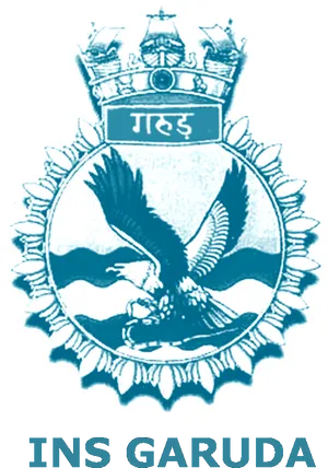 I N S Garuda Emblem PNG image