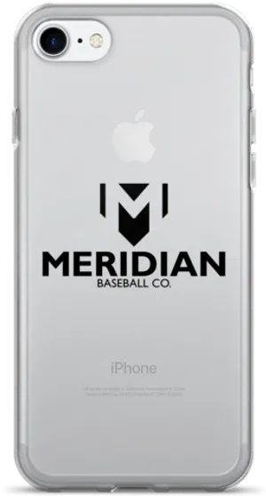 I Phone Meridian Baseball Co Mockup PNG image