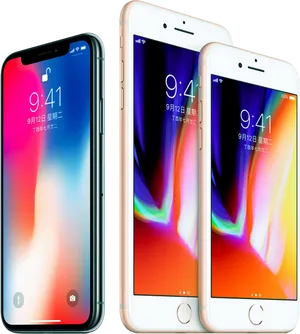 I Phone Xand Previous Models Comparison PNG image