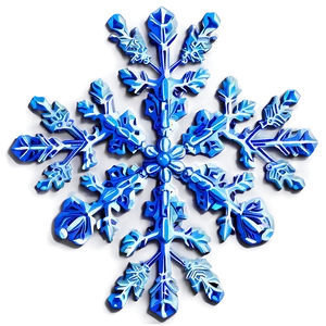 Ice Blue Snowflake Png 82 PNG image