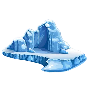 Ice Cave Entrance PNG Ron PNG