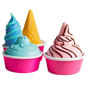 Ice Cream Cup Treat PNG 06262024