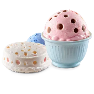 Ice Cream Cup Treat PNG Oso PNG
