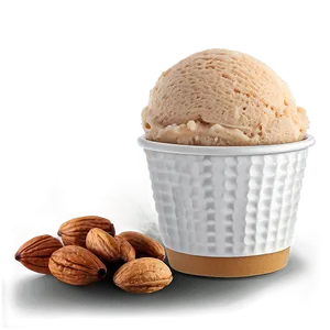 Ice Cream Cup With Nuts PNG 06262024 PNG