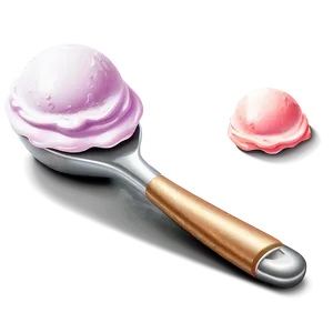 Ice Cream Scoop Illustration Png 06122024 PNG image